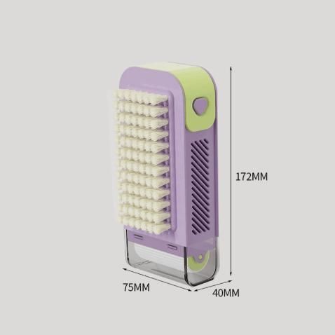 Multifunctional Non-Slip Storage Tool Roller Soap Boxes with Brush Rubbing Foam Box.