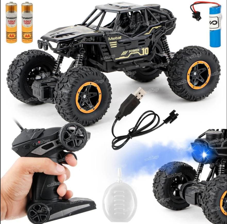 1:18 Scale Rock Crawler RC Car – 4x4 Off-Road Remote Control Truck